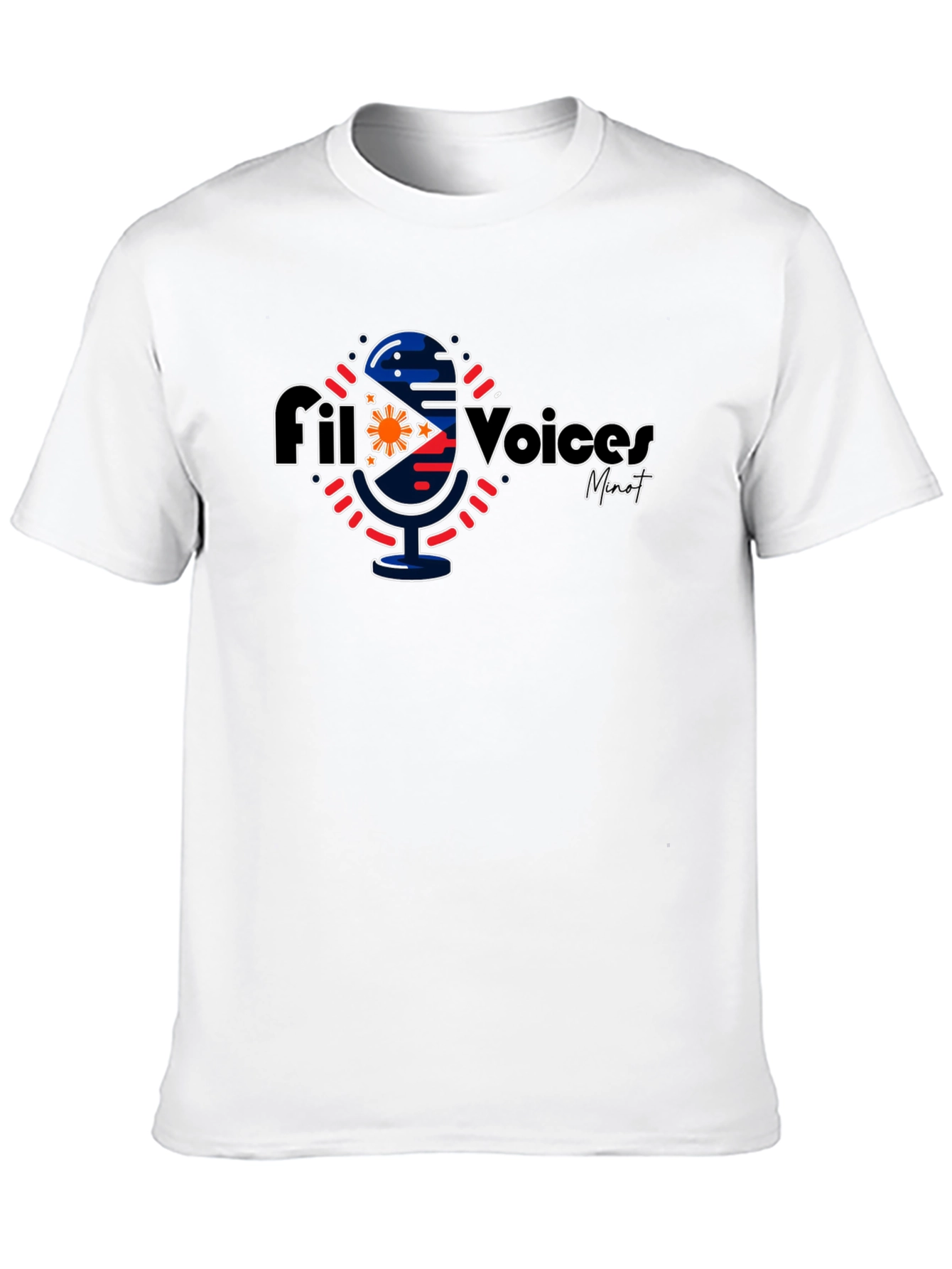 Fil Voices Project Black T-Shirt