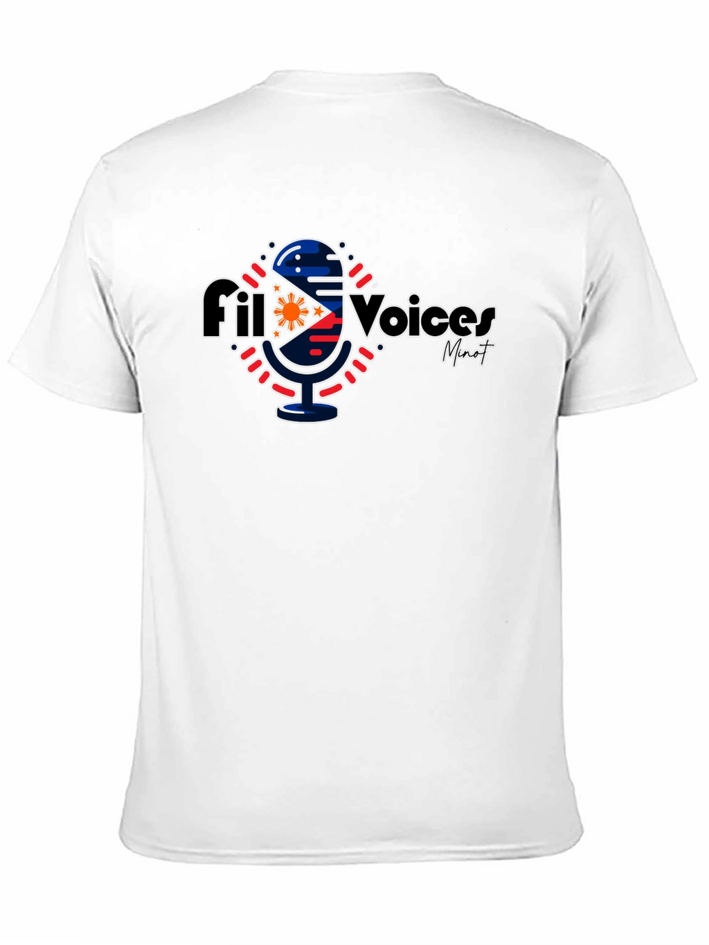 Fil Voices Project Black T-Shirt