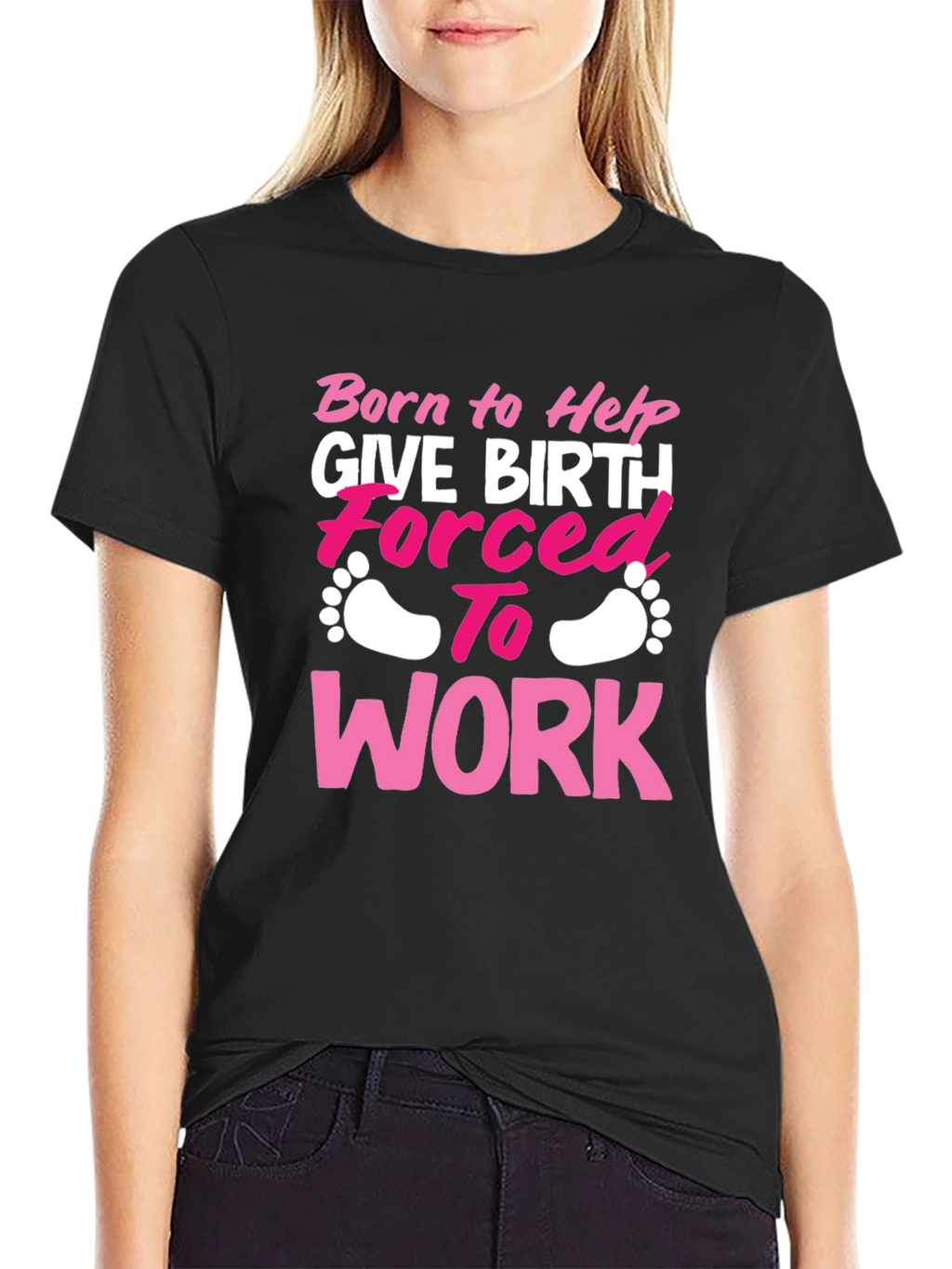 Born to Help Give Birth T-Shirt
