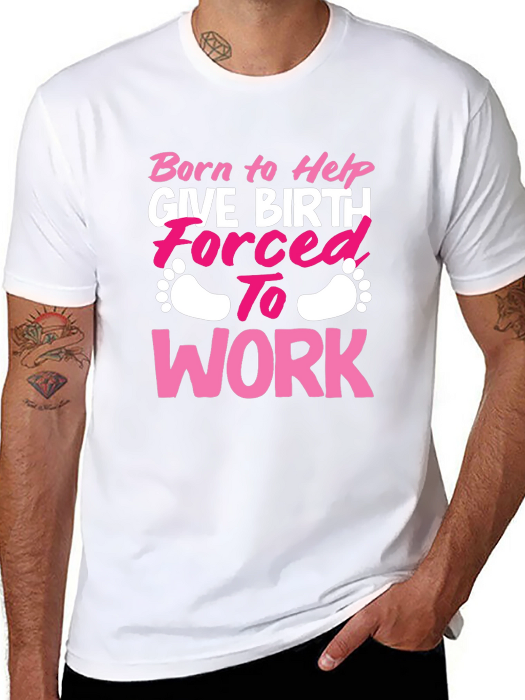 Born to Help Give Birth T-Shirt