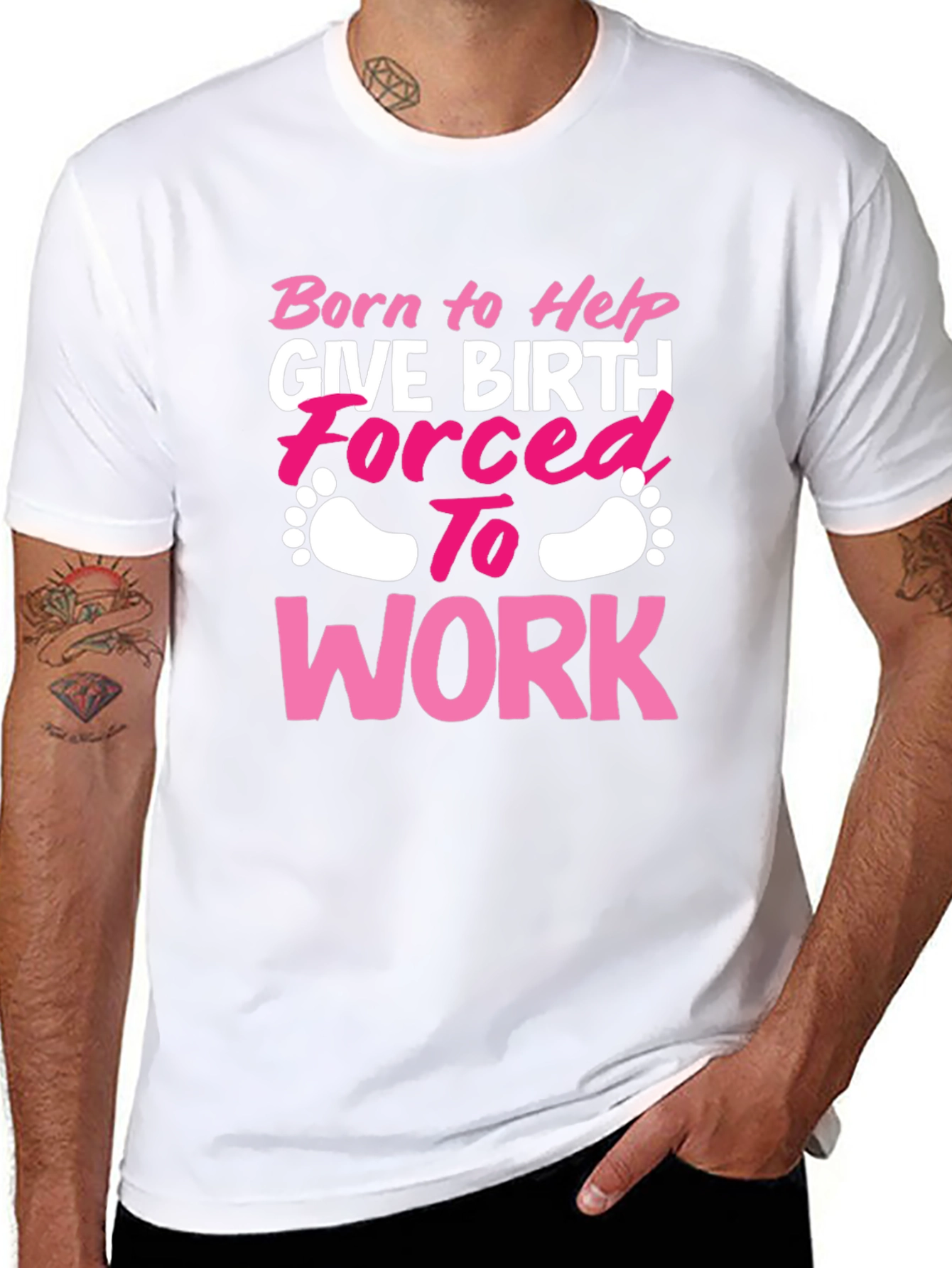 Born to Help Give Birth T-Shirt