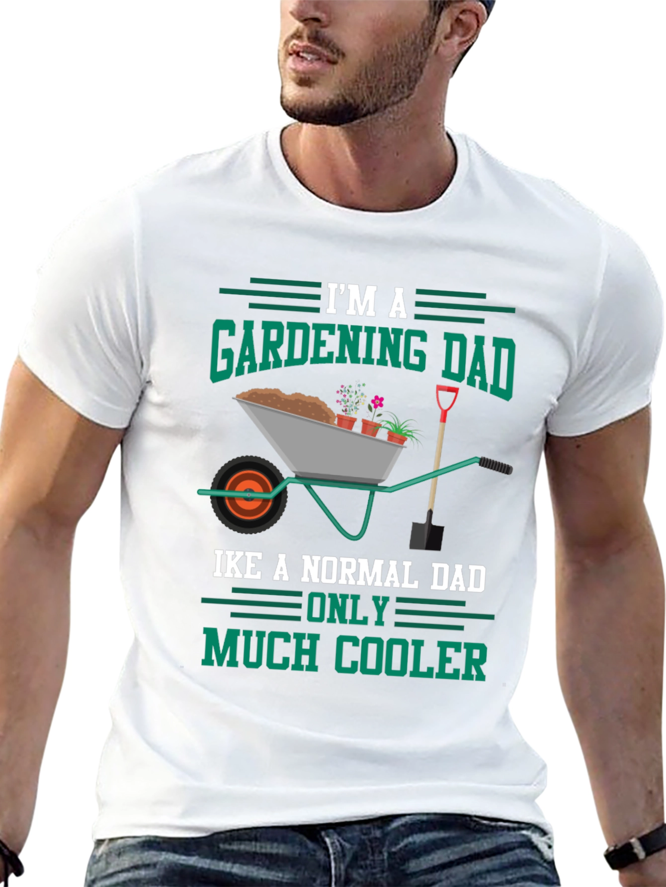 Gardening Dad Graphic Tee - Cool Dad Shirt