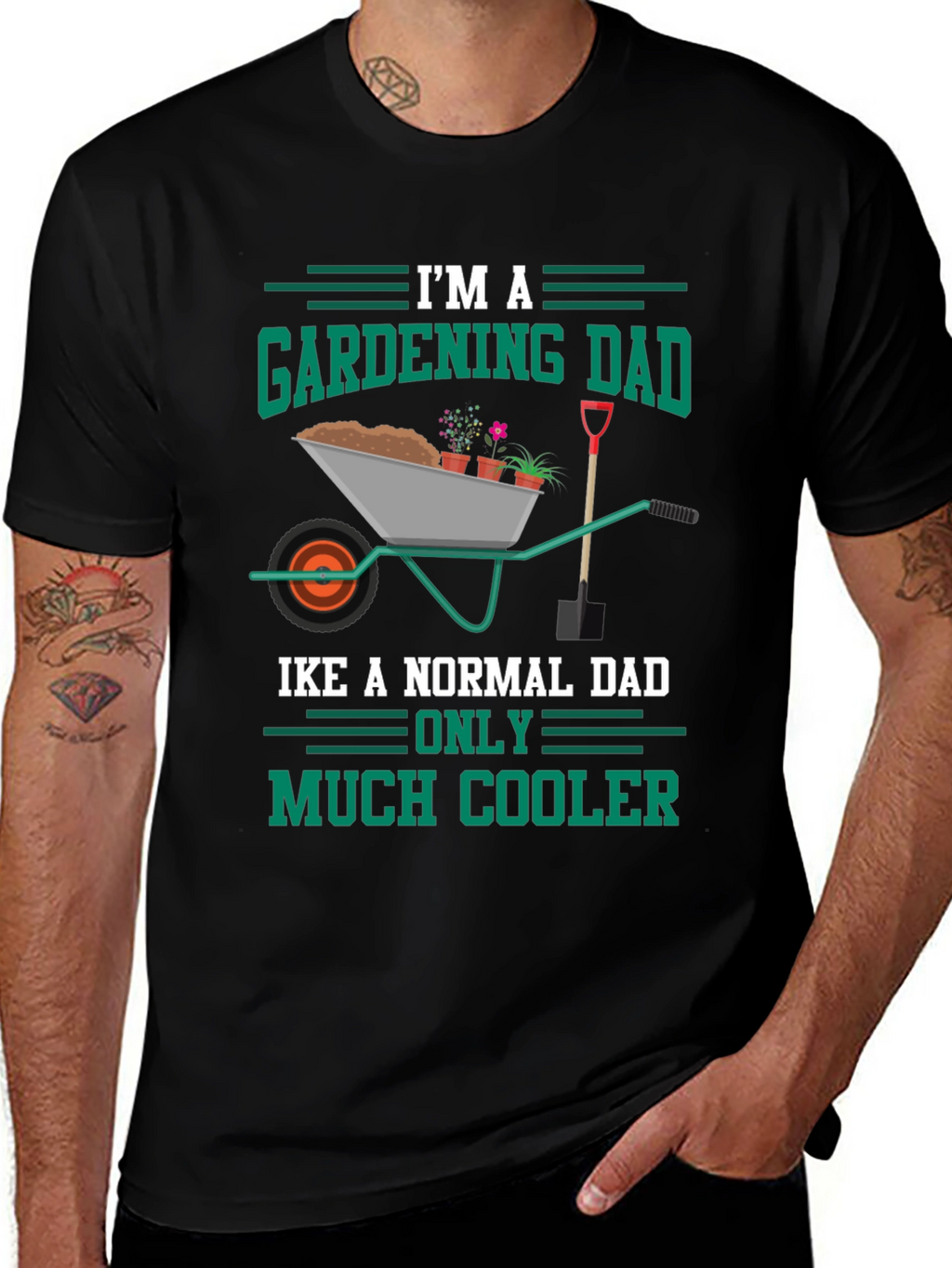 Gardening Dad Graphic Tee - Cool Dad Shirt