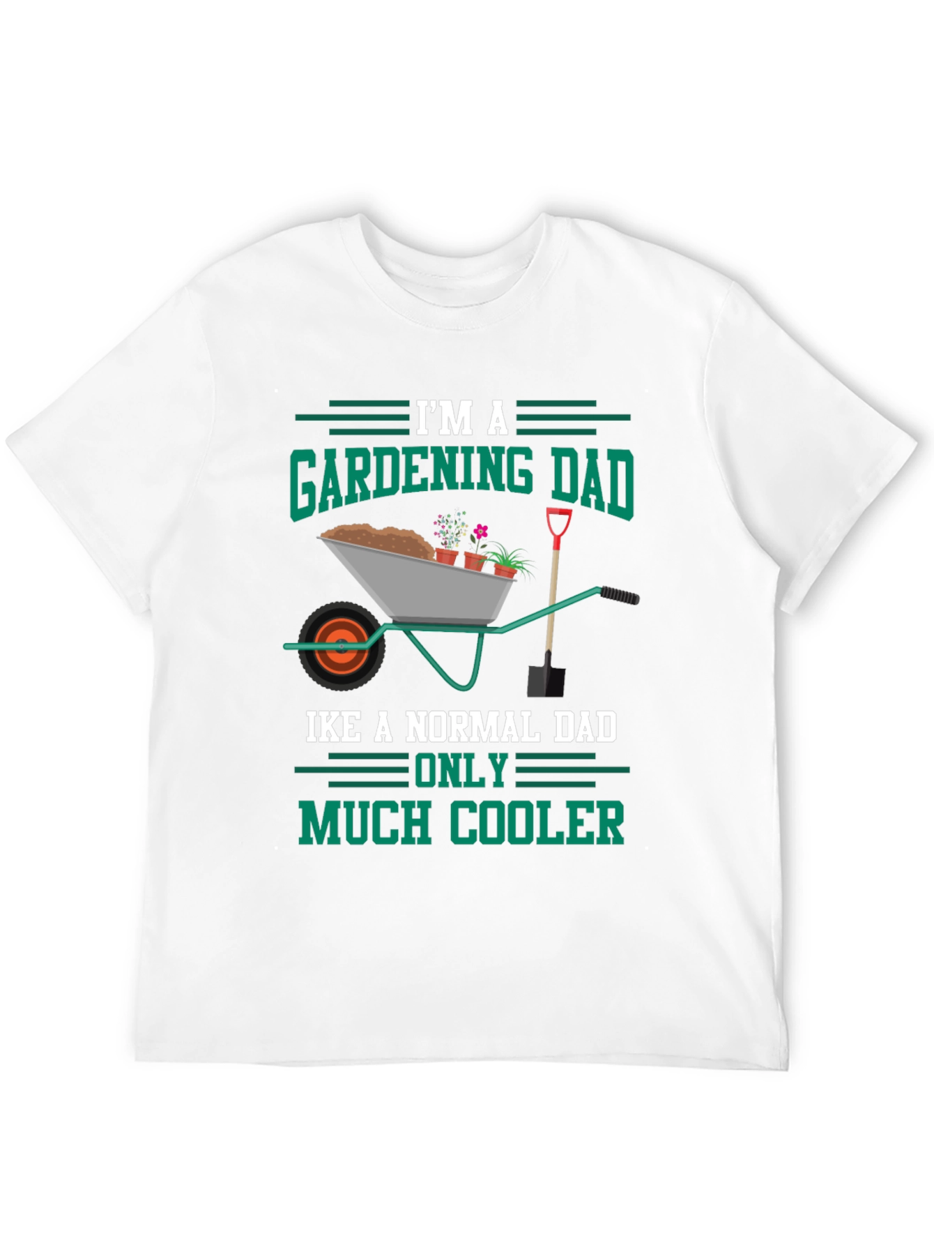 Gardening Dad Graphic Tee - Cool Dad Shirt