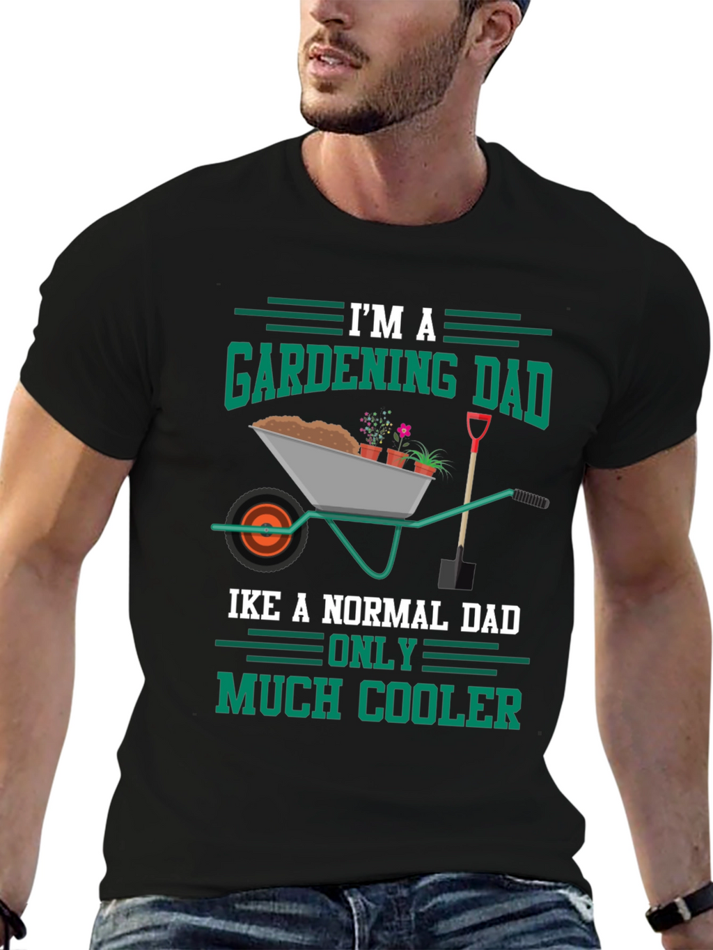 Gardening Dad Graphic Tee - Cool Dad Shirt