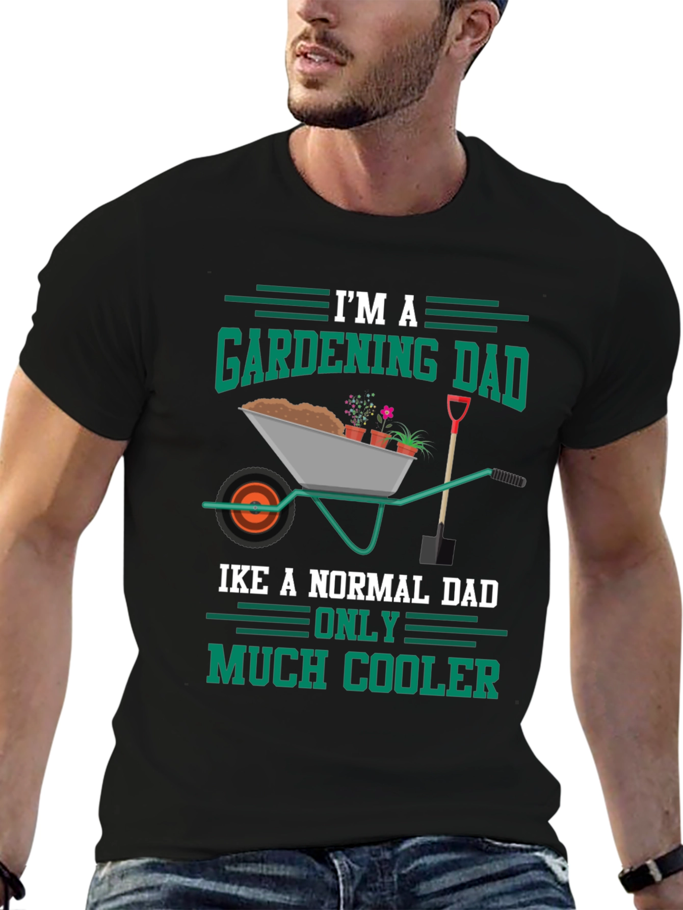 Gardening Dad Graphic Tee - Cool Dad Shirt