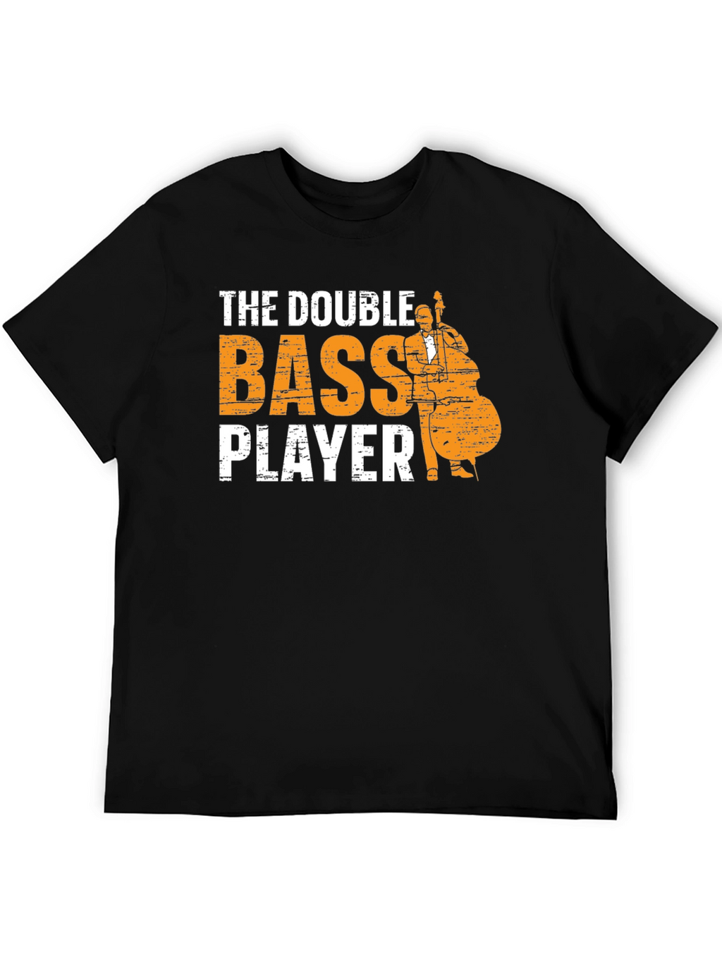 Double Bass Player Graphic Tee - Musician T-Shirt