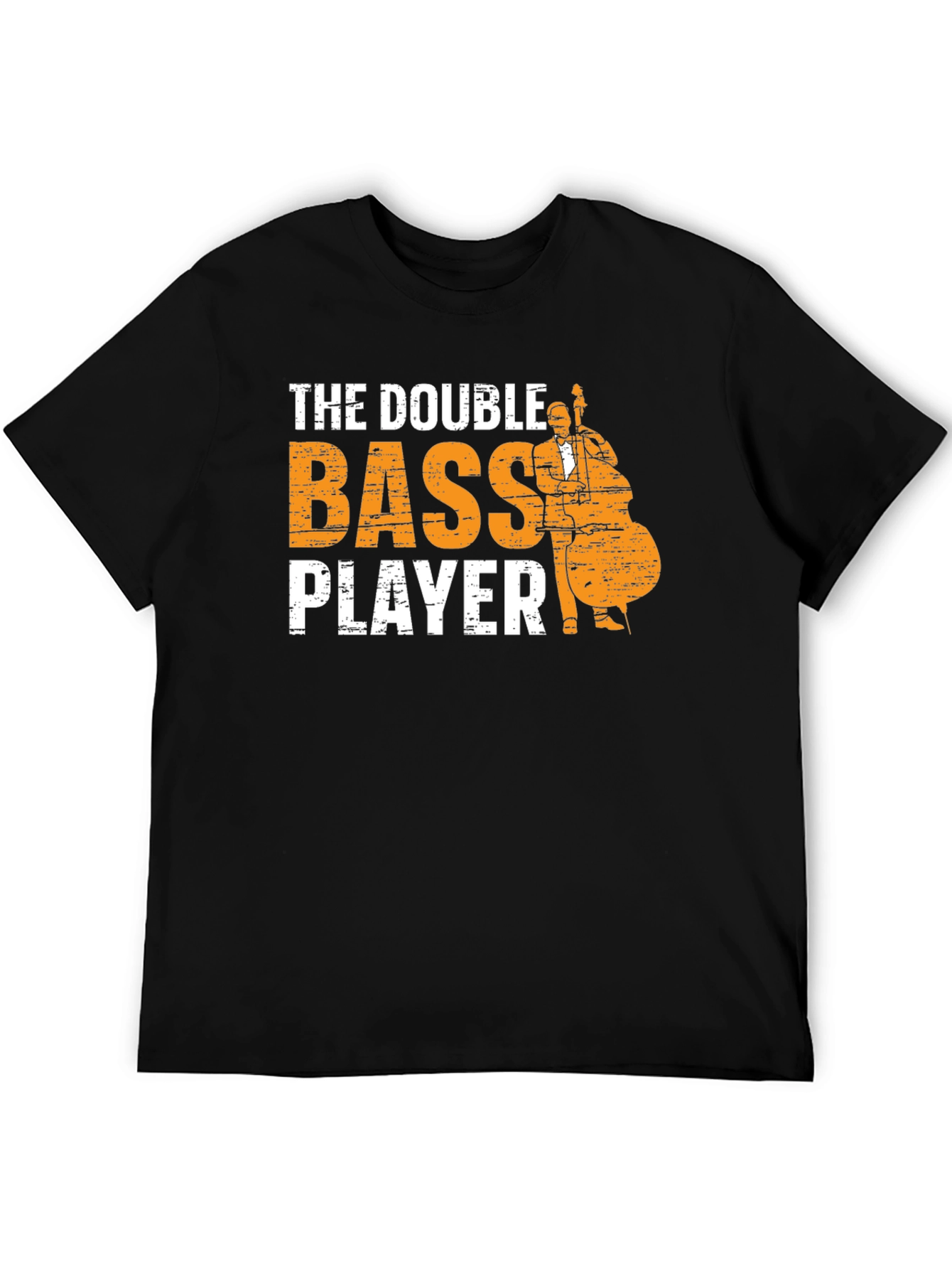 Double Bass Player Graphic Tee - Musician T-Shirt