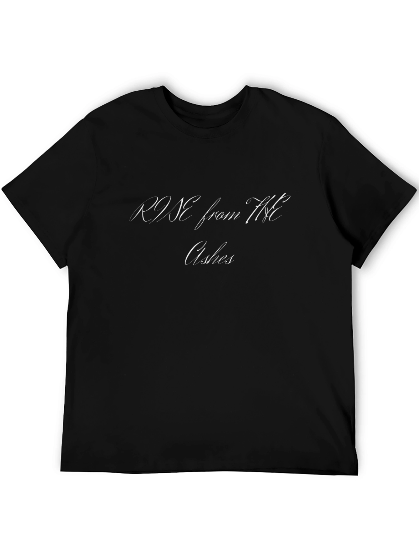 Rise From the Ashes Black Graphic Tee