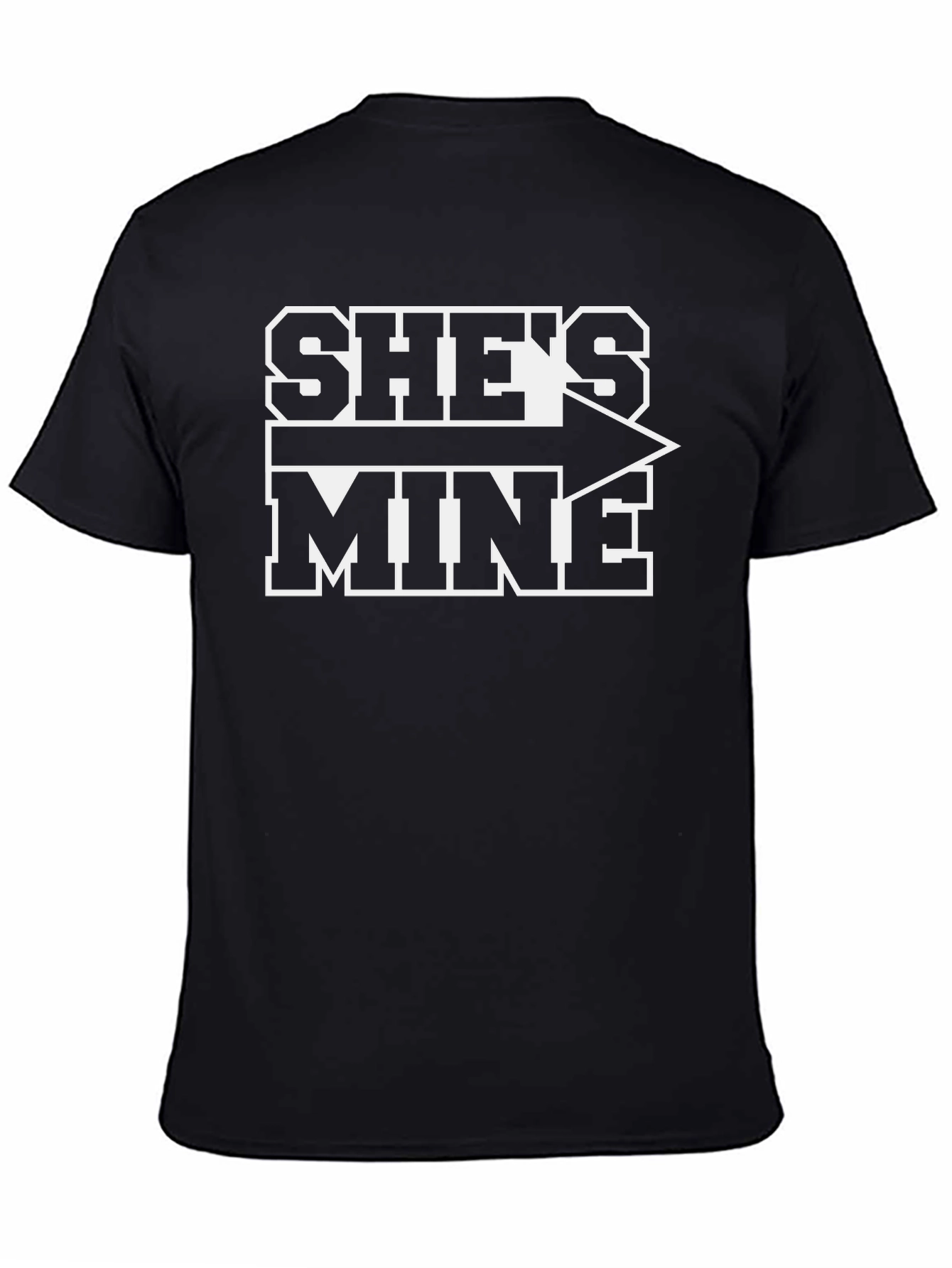 Shes Mine Matching Couple T-Shirt
