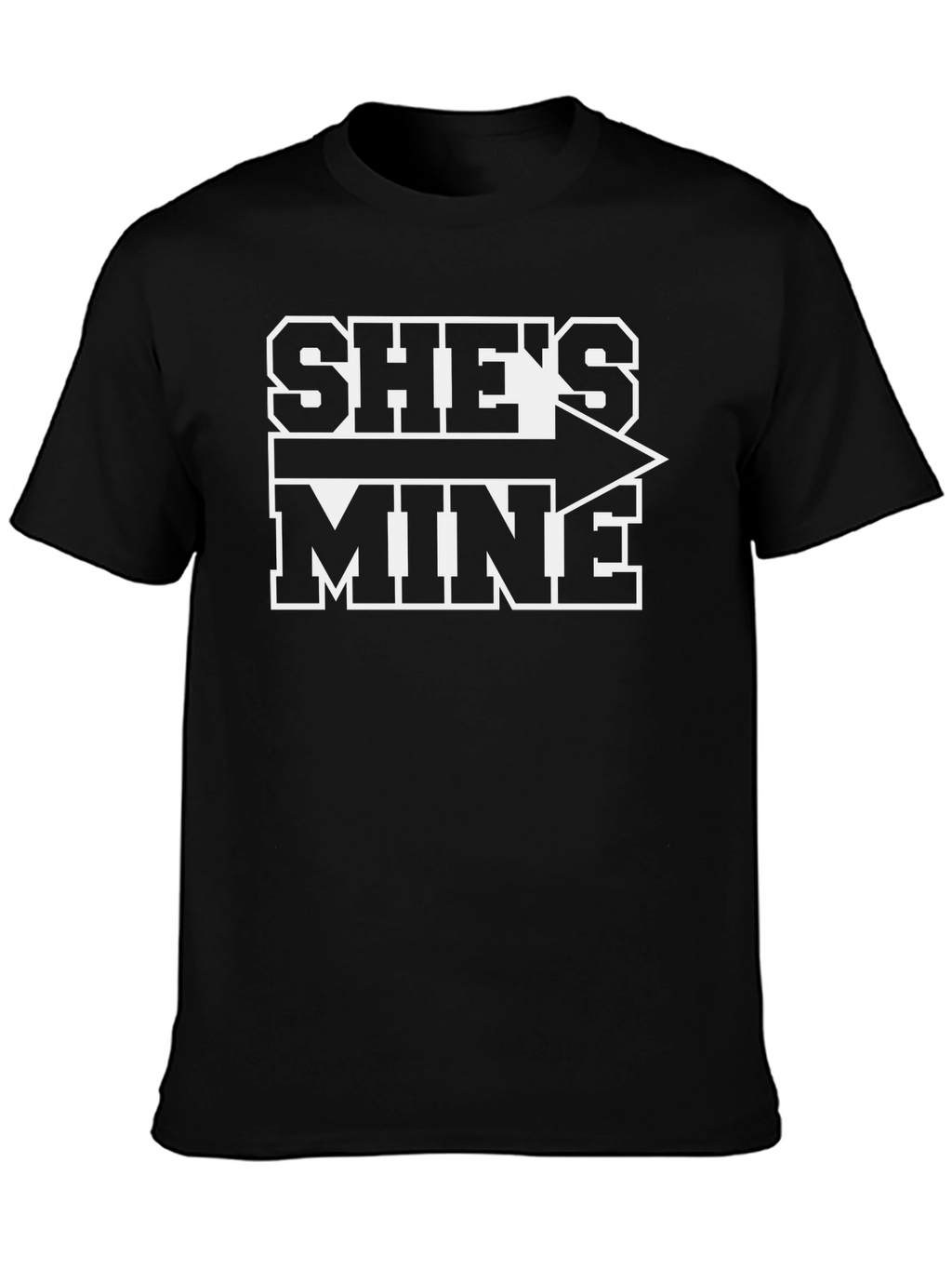 Shes Mine Matching Couple T-Shirt