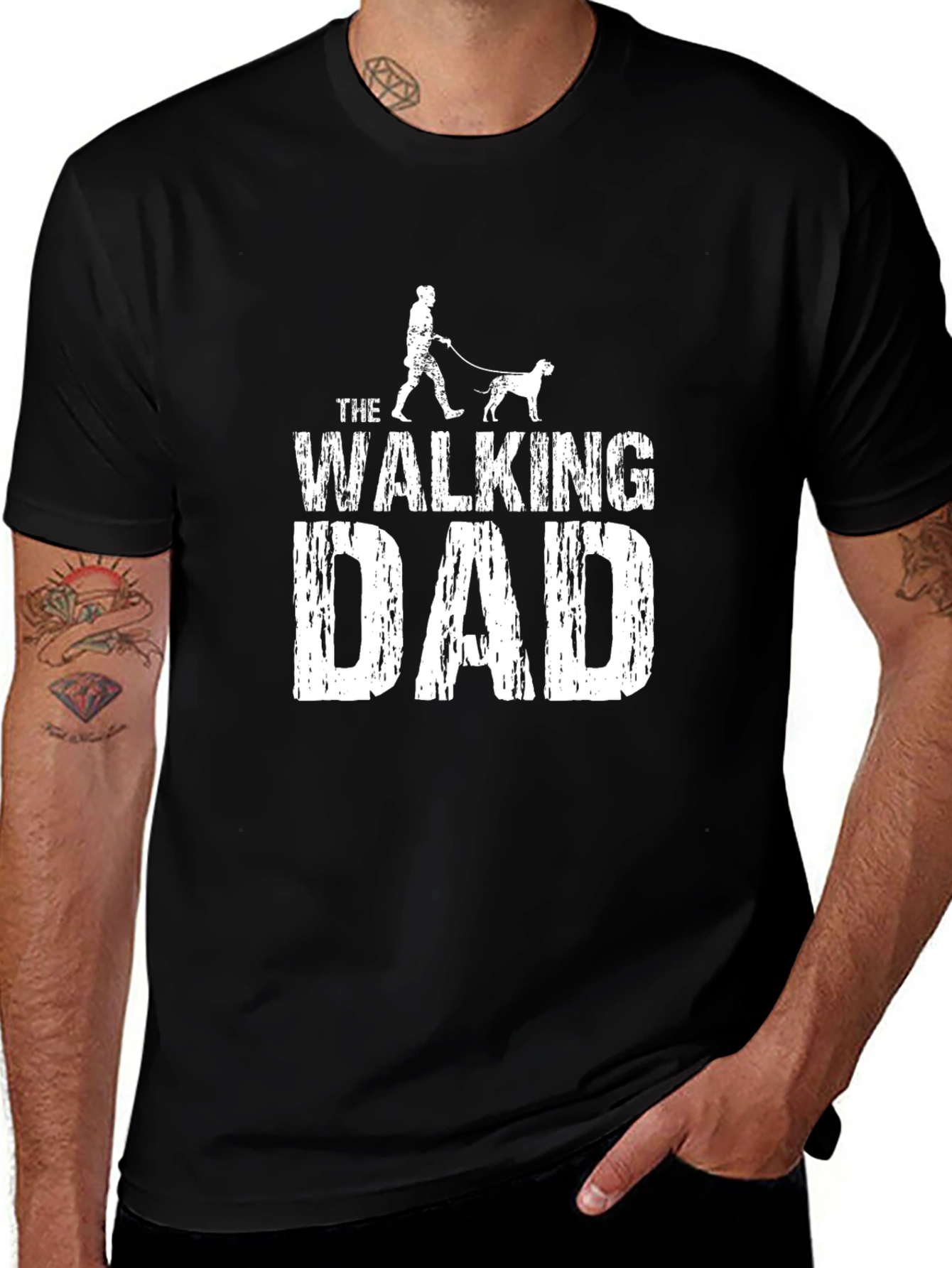 The Walking Dad T-Shirt - Fathers Day Gift