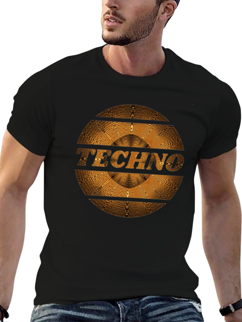Techno Music Inspired Graphic T-Shirt
