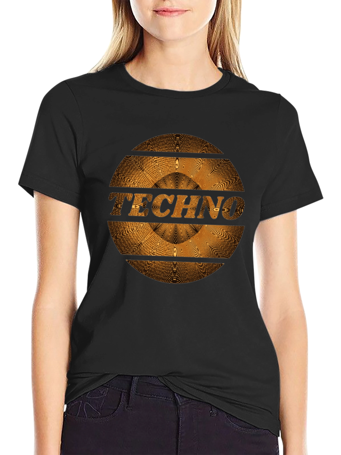 Techno Music Inspired Graphic T-Shirt