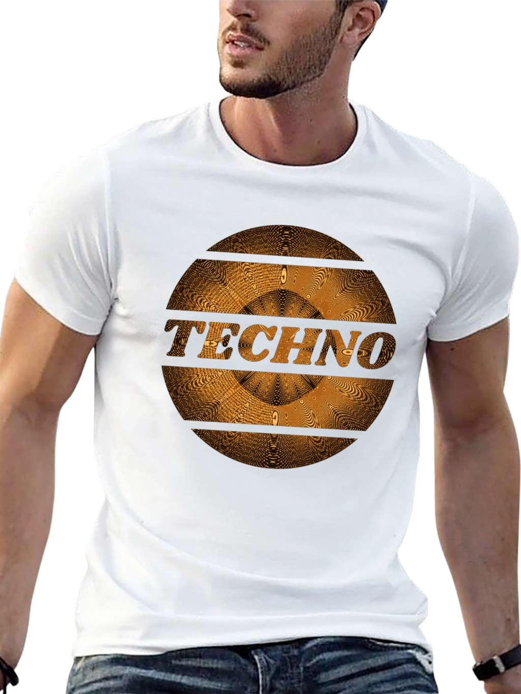 Techno Music Inspired Graphic T-Shirt