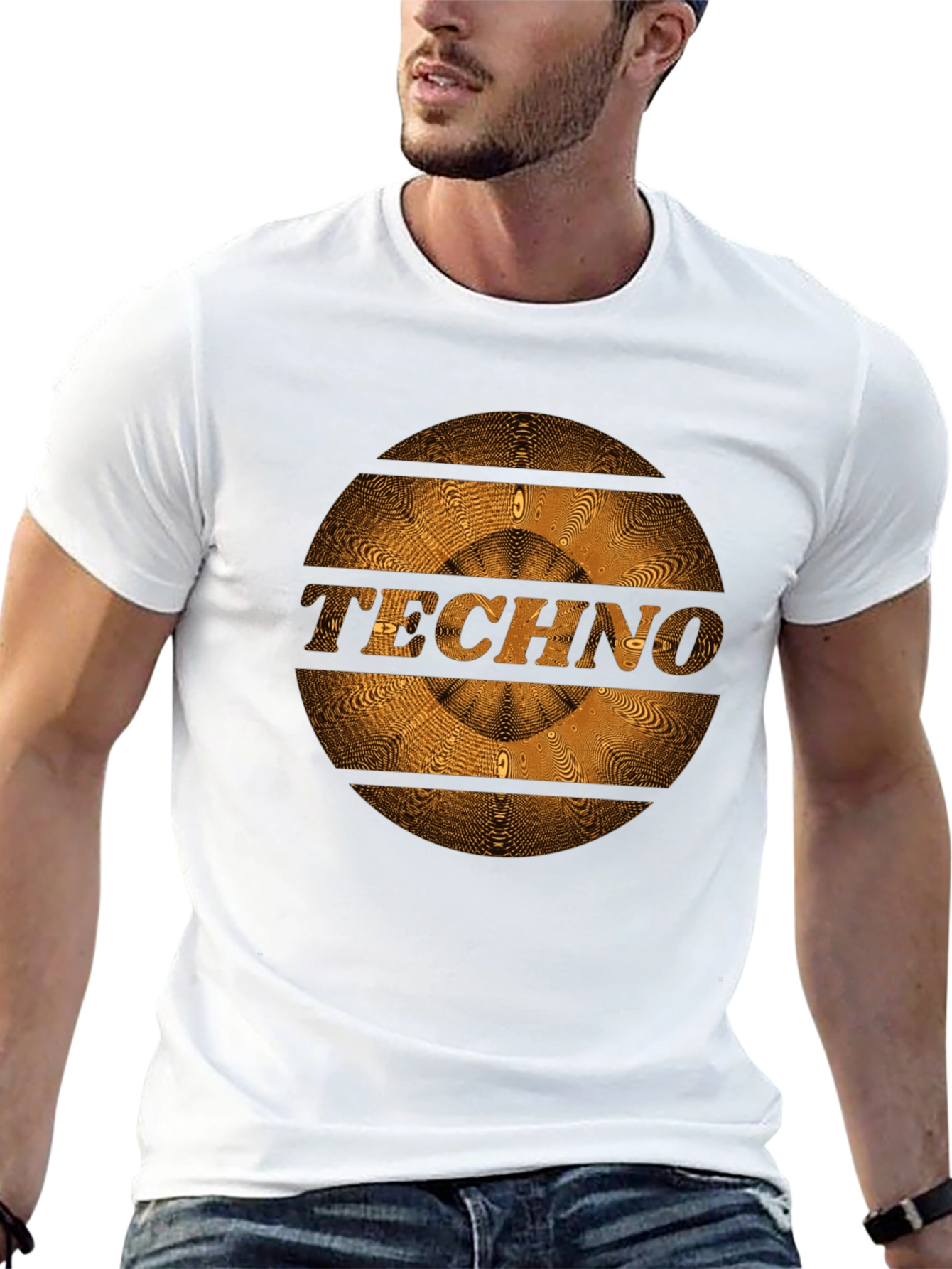 Techno Music Inspired Graphic T-Shirt