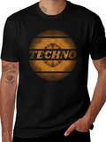 Techno Music Inspired Graphic T-Shirt