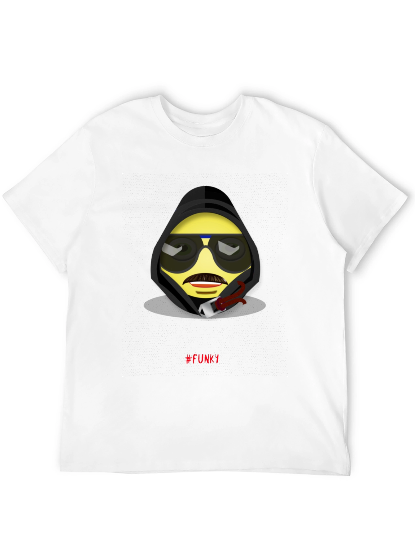 Funky Emoji Graphic T-Shirt