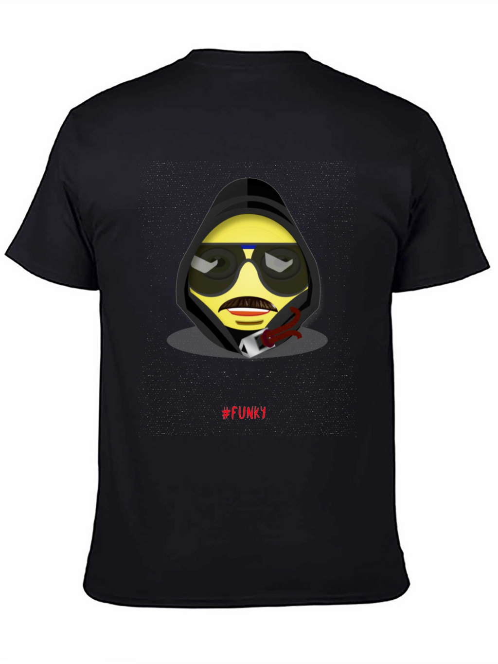 Funky Emoji Graphic T-Shirt