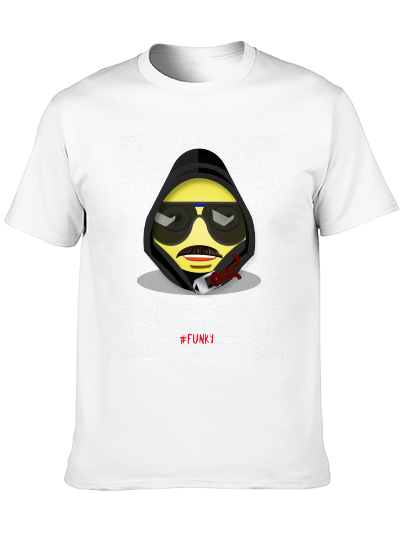Funky Emoji Graphic T-Shirt