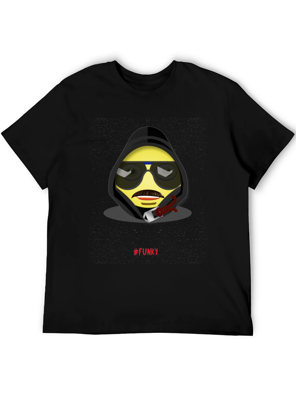 Funky Emoji Graphic T-Shirt