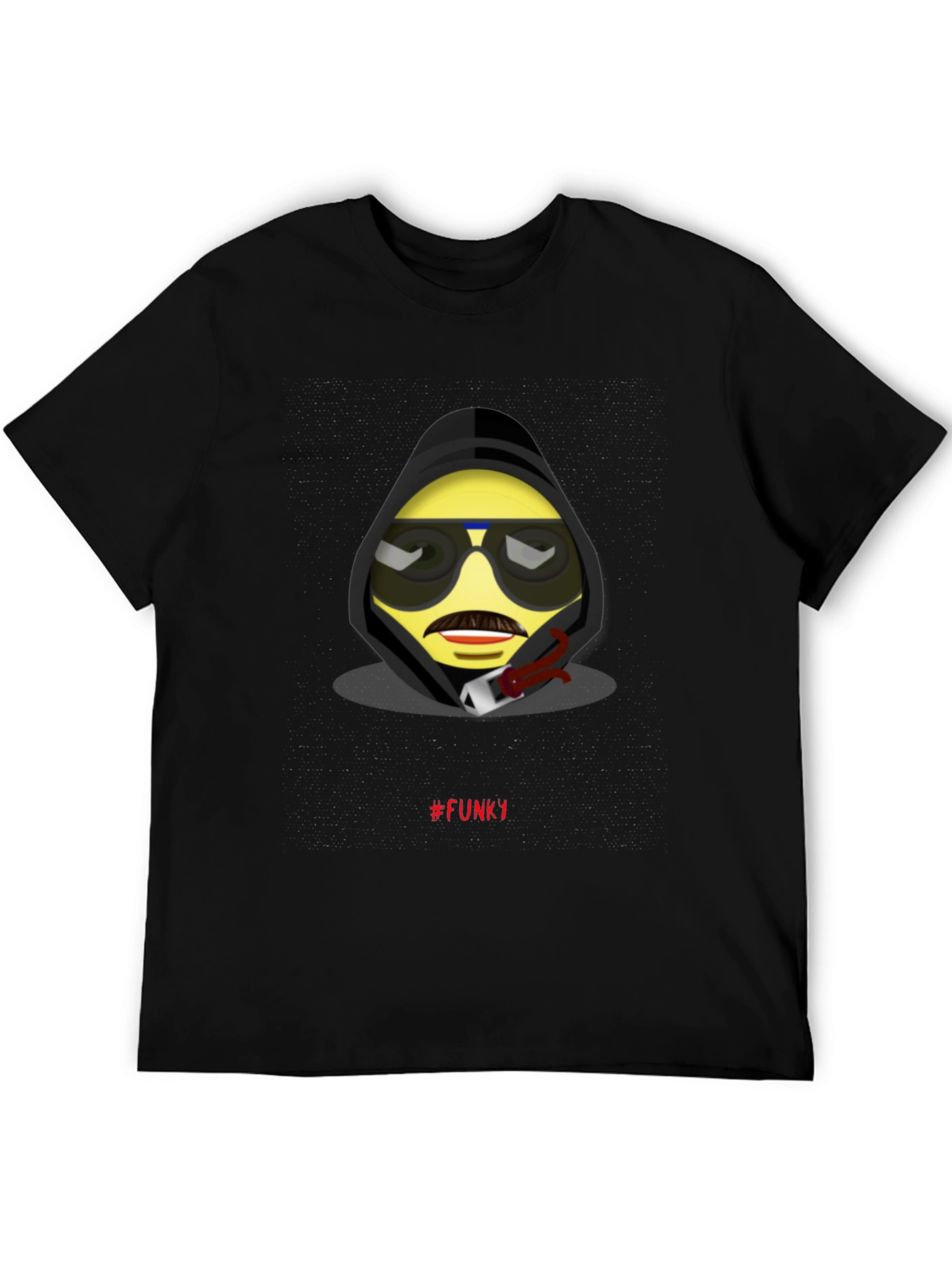 Funky Emoji Graphic T-Shirt