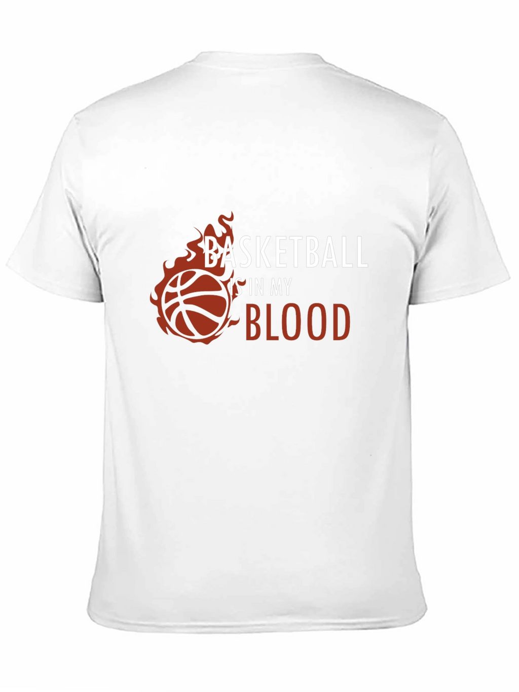 Basketball is in My Blood Graphic T-Shirt