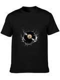 Vinyl Record Splash Graphic T-Shirt
