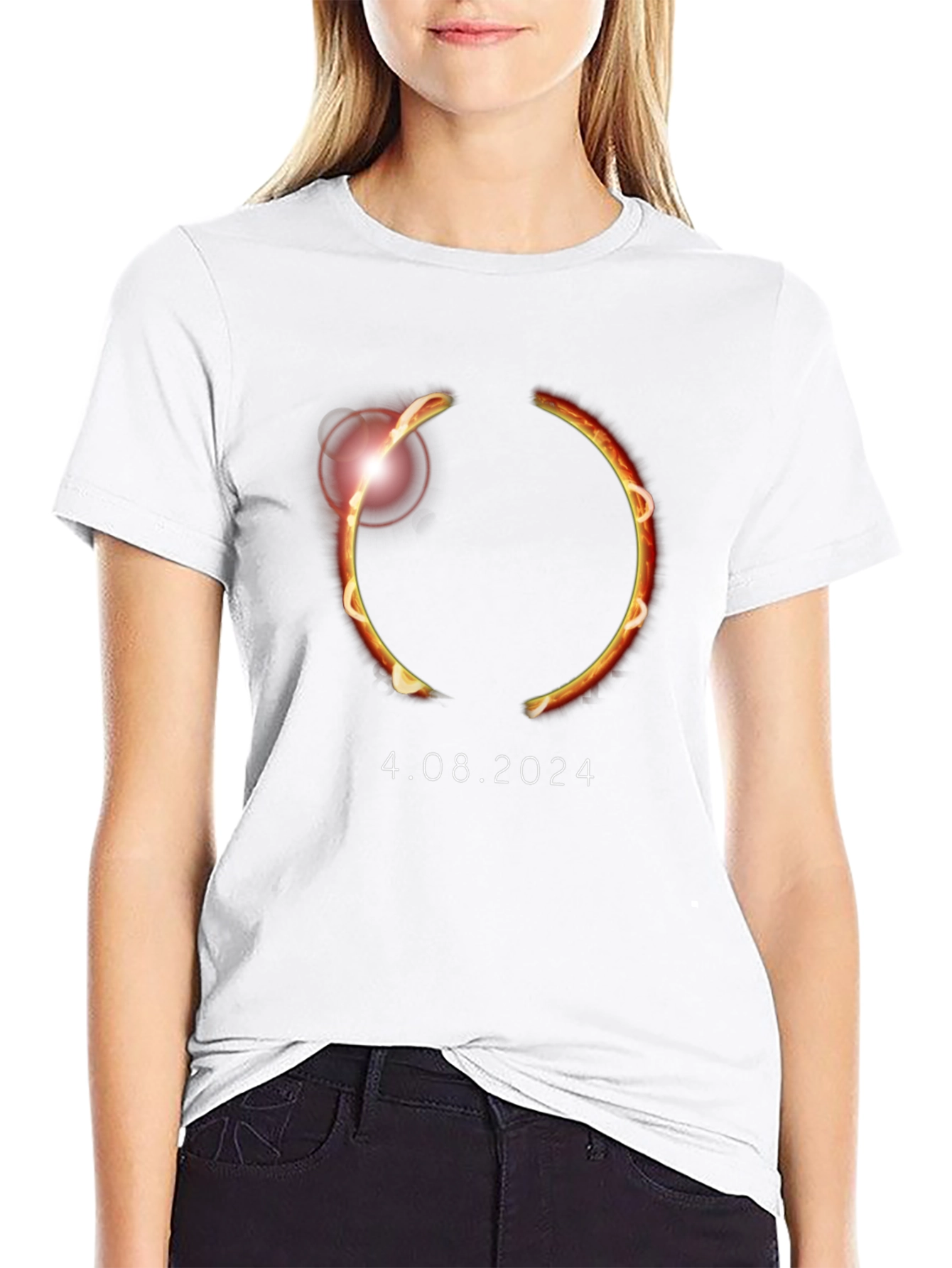 Total Solar Eclipse 4.08.2024 Graphic Tee