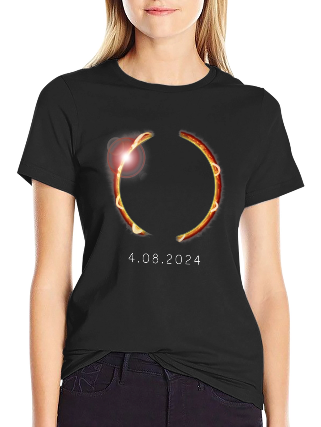 Total Solar Eclipse 4.08.2024 Graphic Tee