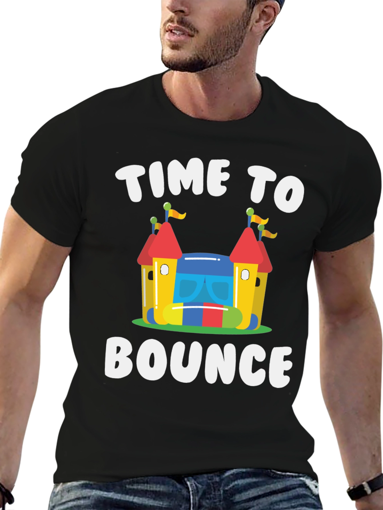 Time to Bounce Graphic T-Shirt