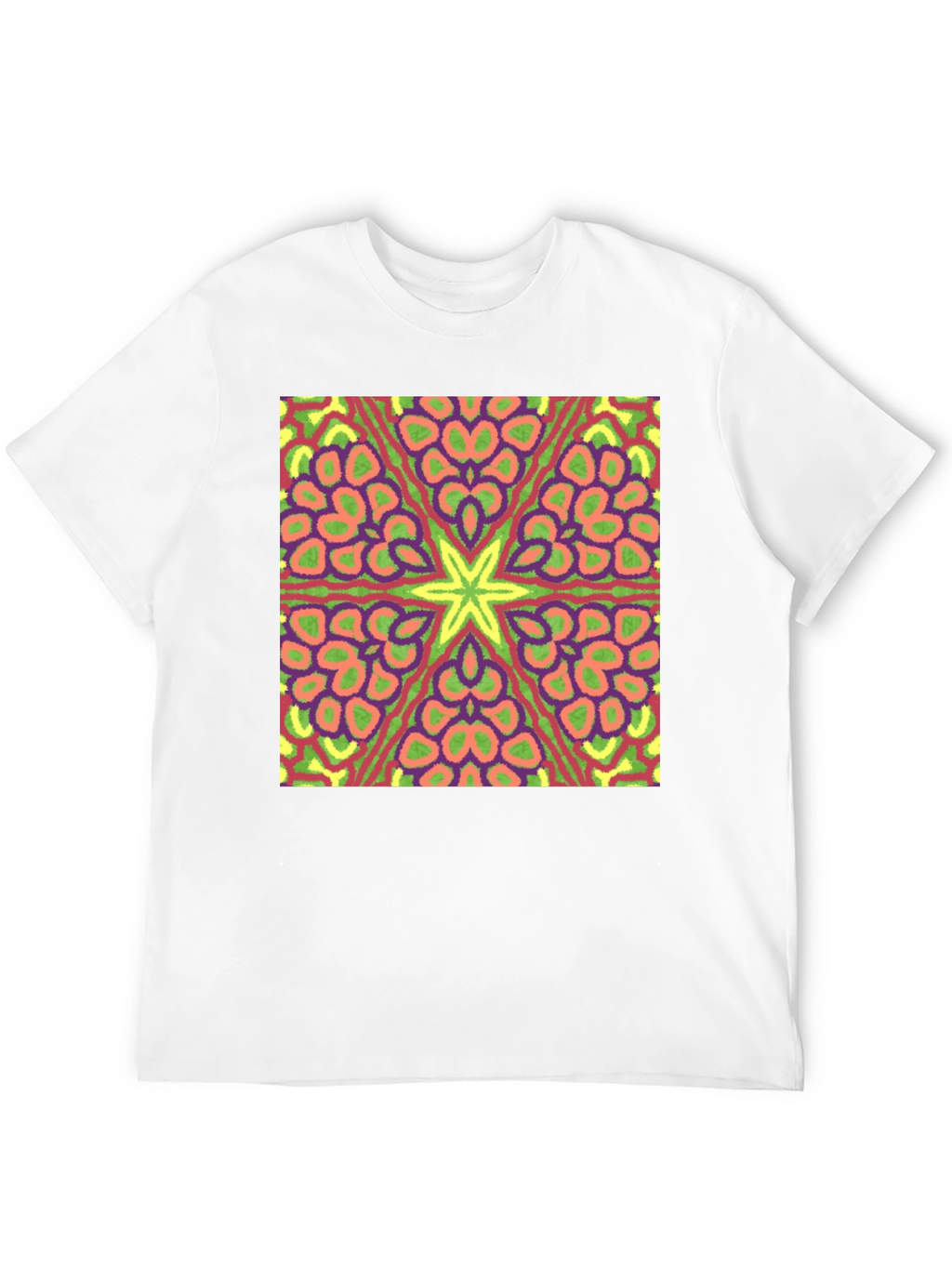 Kaleidoscope Starburst Tee - Black