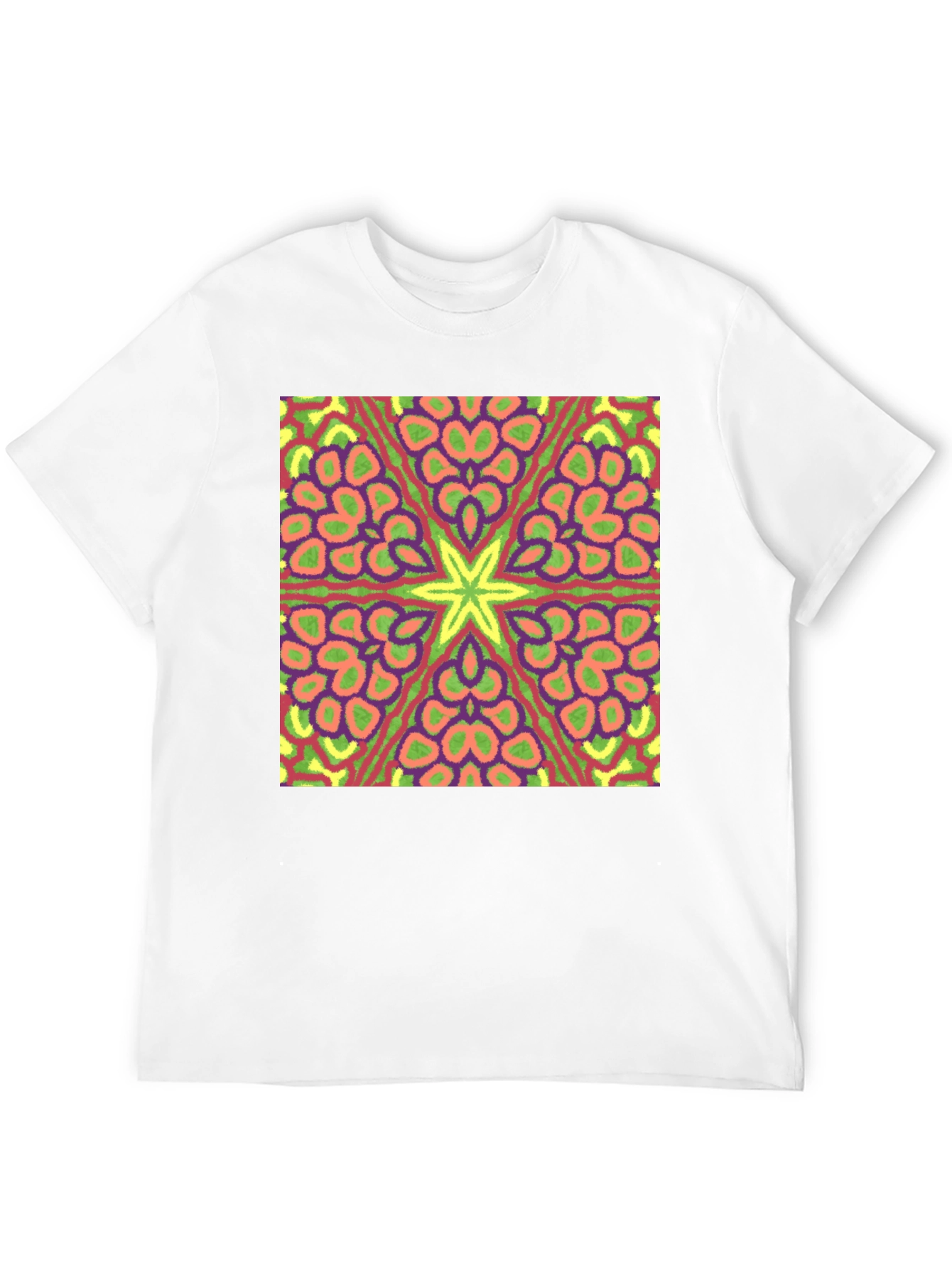 Kaleidoscope Starburst Tee - Black