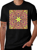 Kaleidoscope Starburst Tee - Black