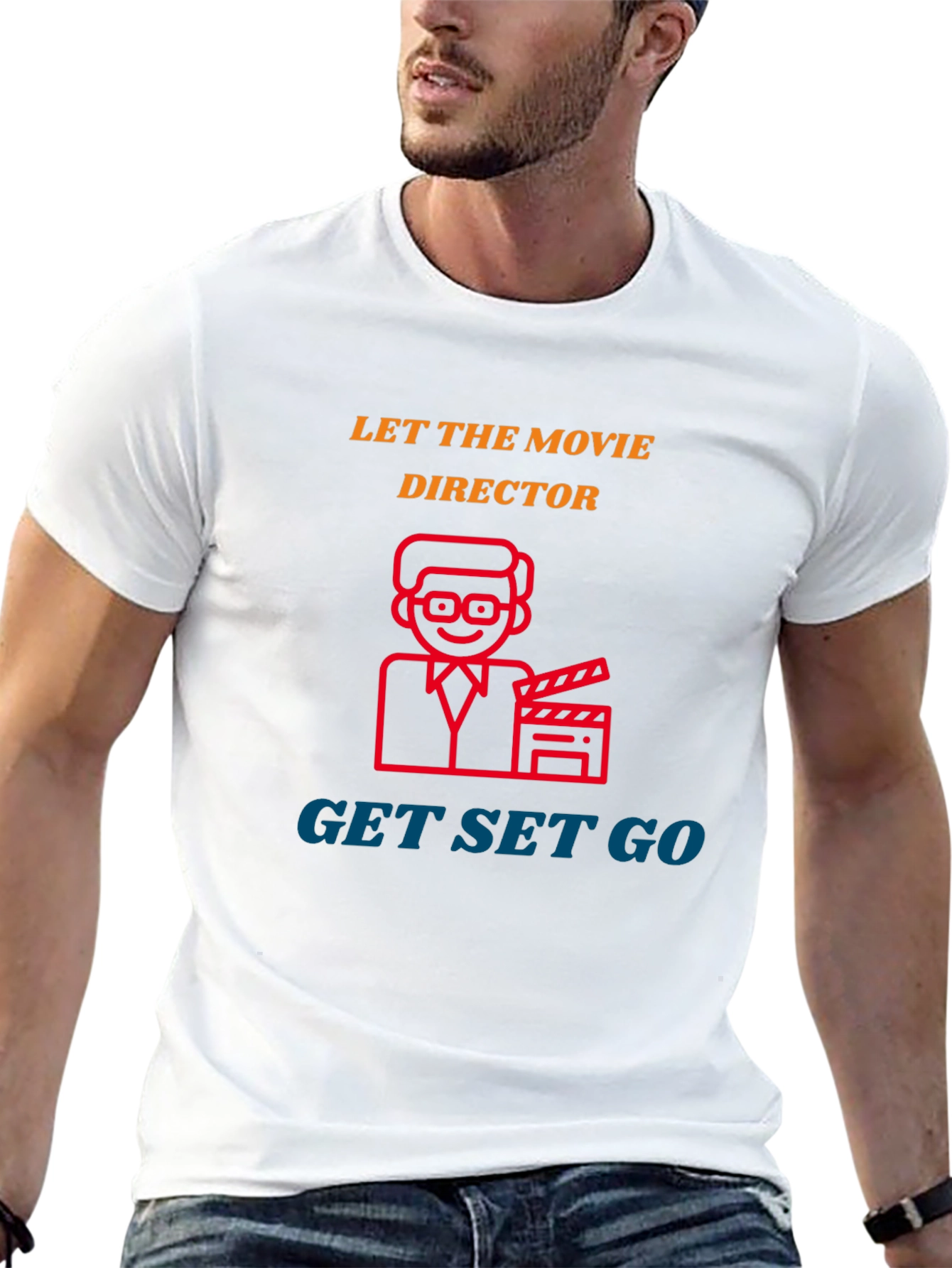 Movie Director T-Shirt - Get Set Go