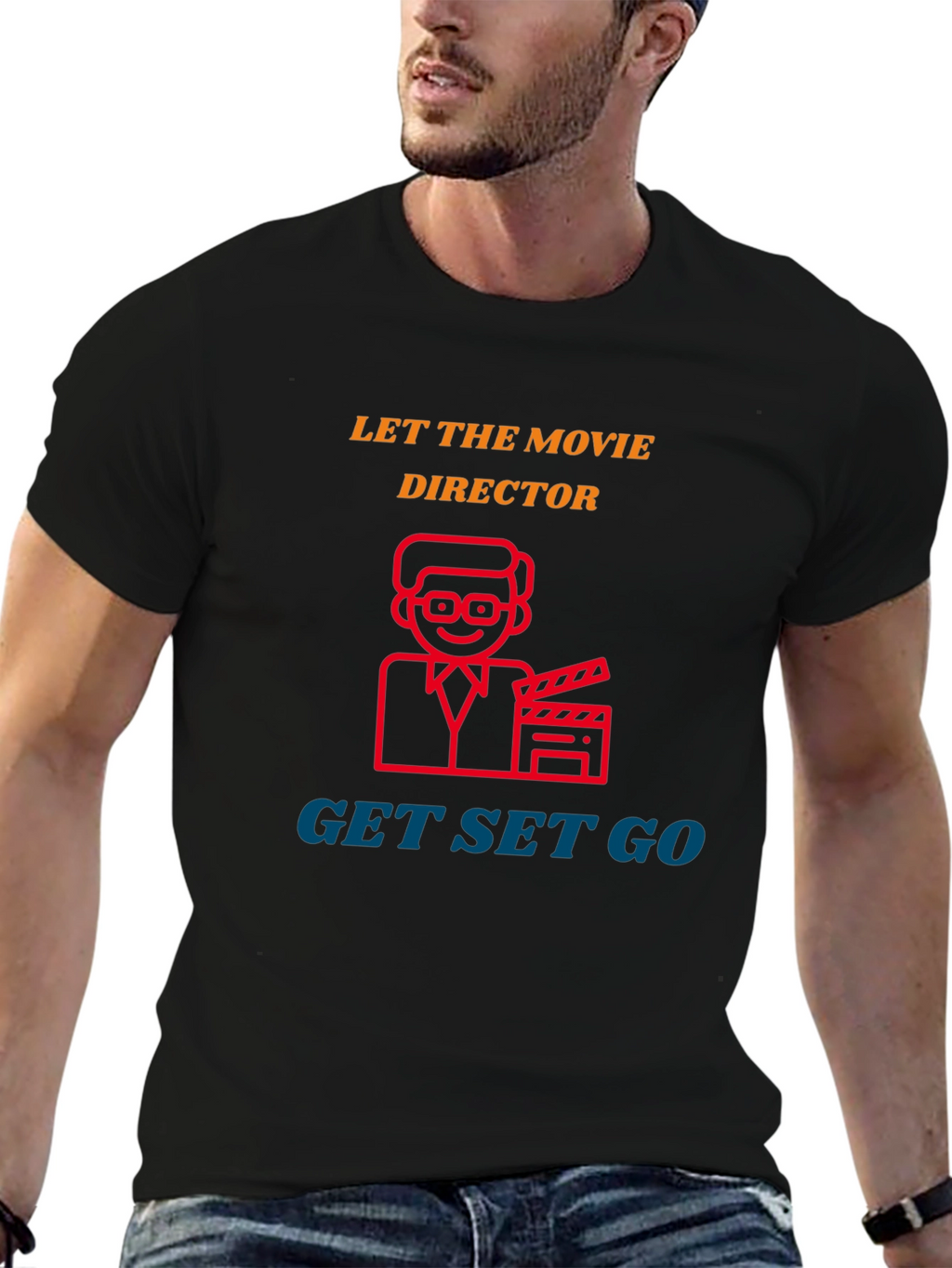 Movie Director T-Shirt - Get Set Go