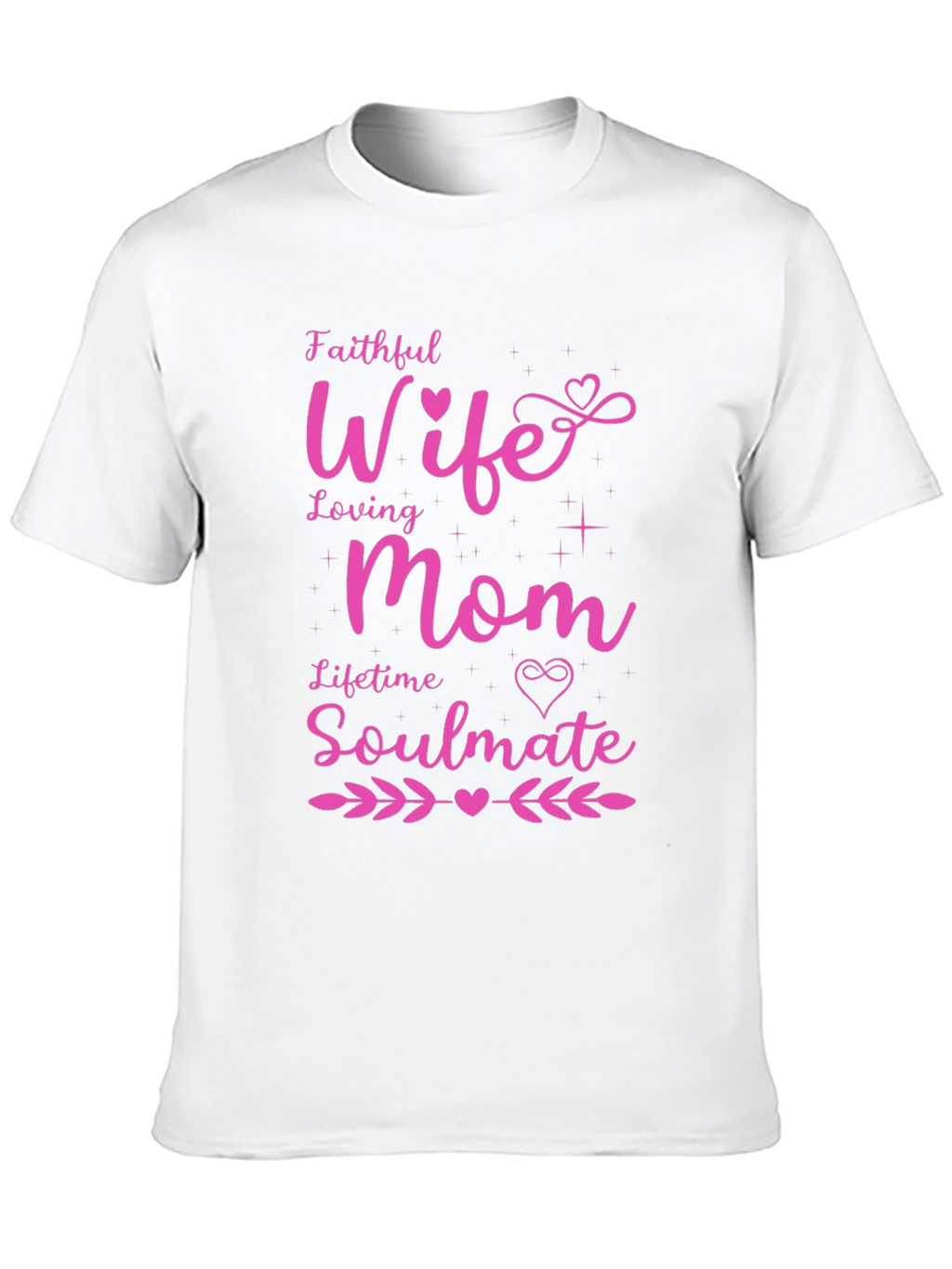 Faithful Wife Loving Mom Graphic Tee