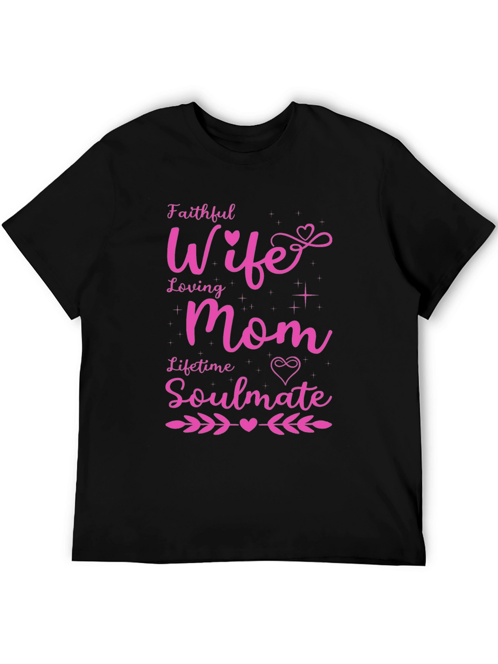 Faithful Wife Loving Mom Graphic Tee
