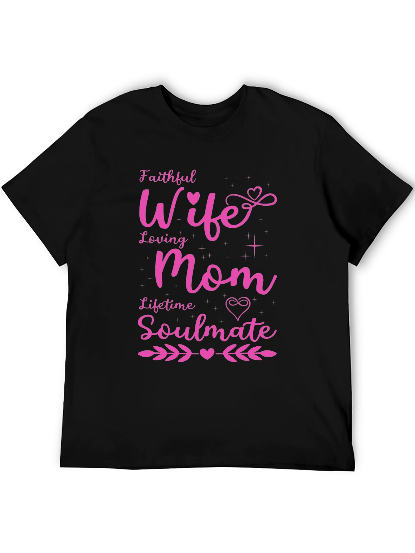 Faithful Wife Loving Mom Graphic Tee