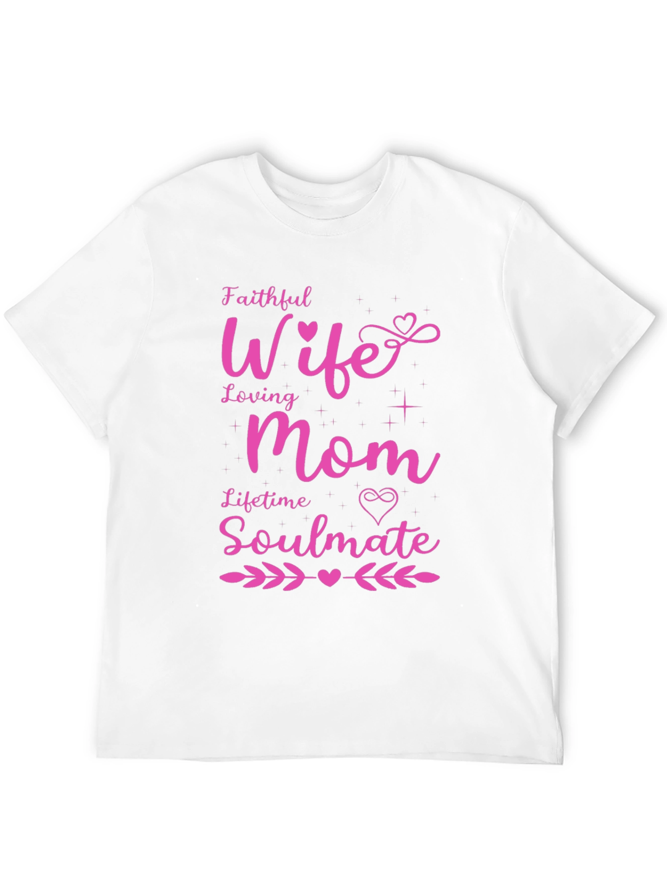 Faithful Wife Loving Mom Graphic Tee