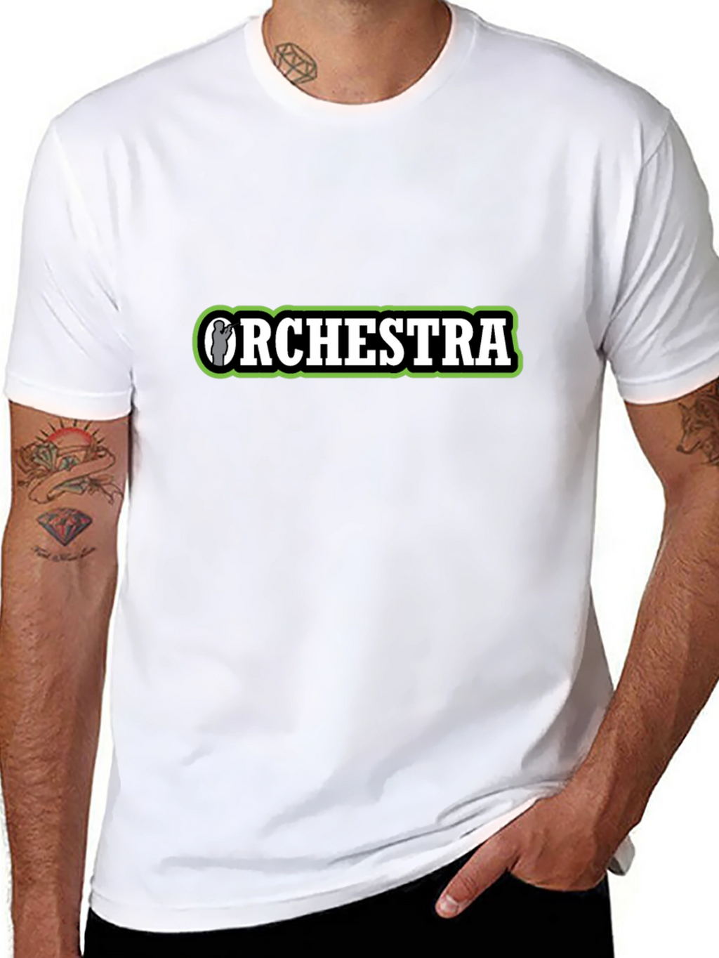 Orchestra T-Shirt - Black Graphic Tee