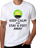 Keep Calm 6 Feet Away T-Shirt