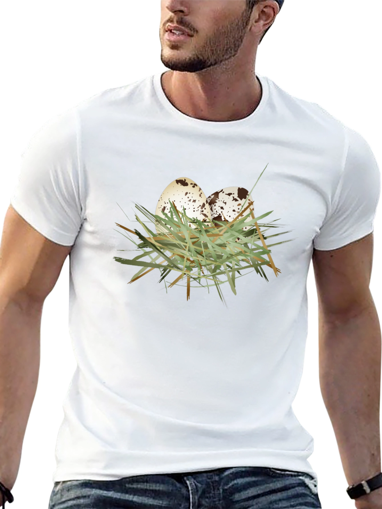 Eggs Nest Graphic T-Shirt
