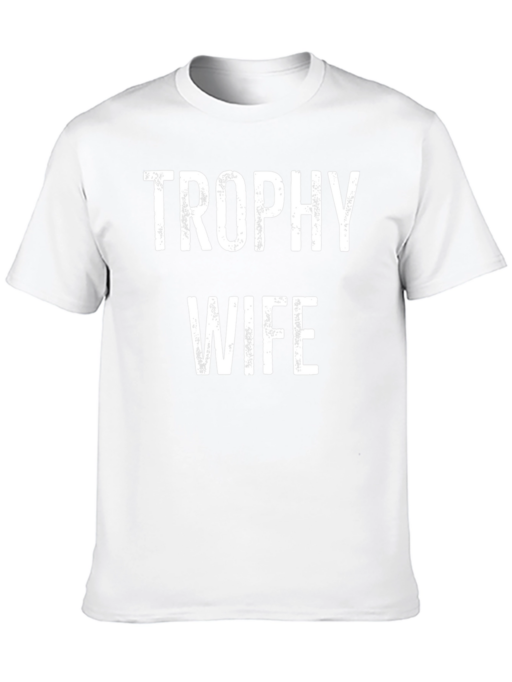 Trophy Wife Graphic Tee - Black Cotton