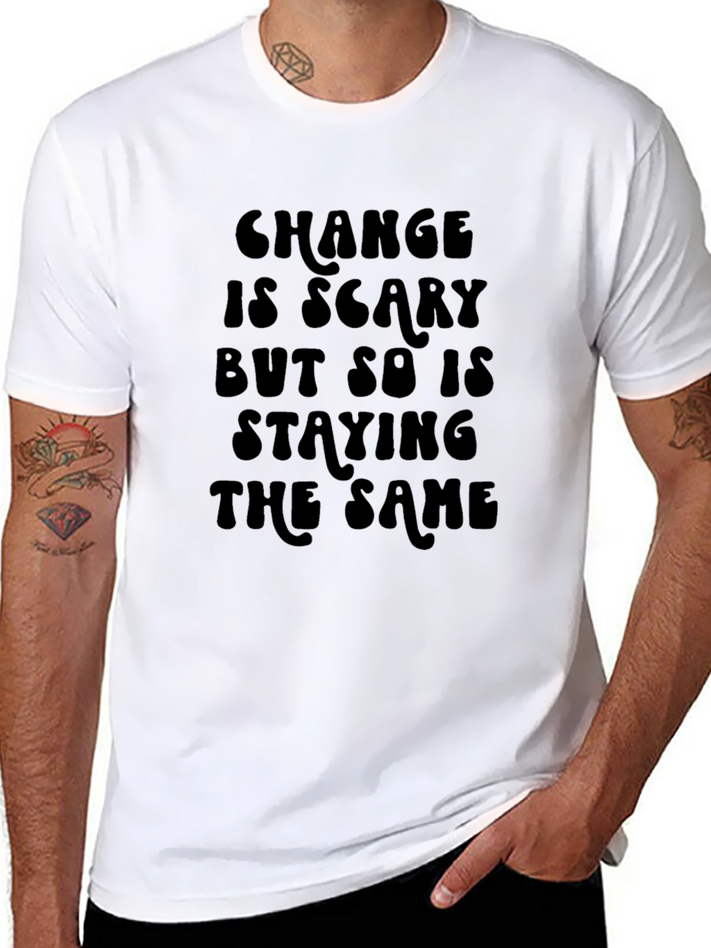 Change is Scary Graphic Tee
