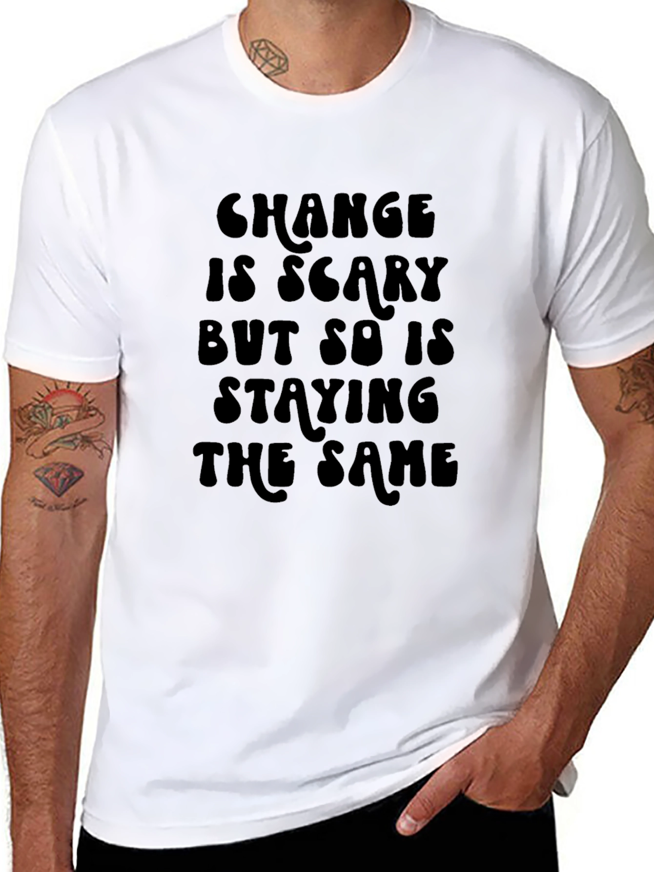 Change is Scary Graphic Tee