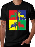 Pop Art Deer Graphic Tee
