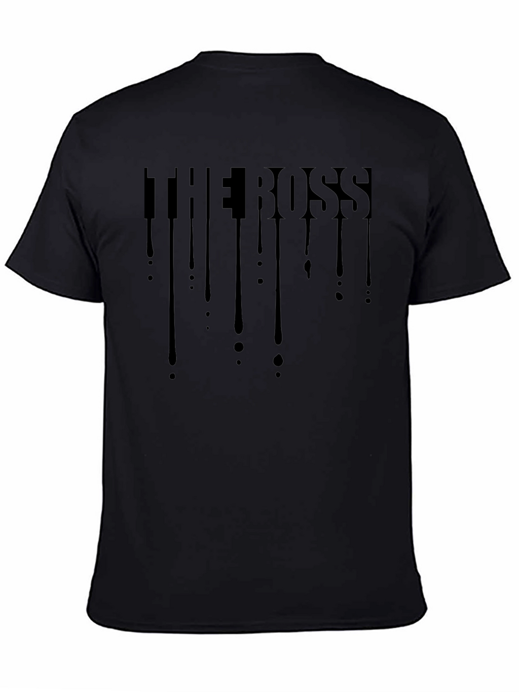 The Boss Black Graphic Tee - Mens
