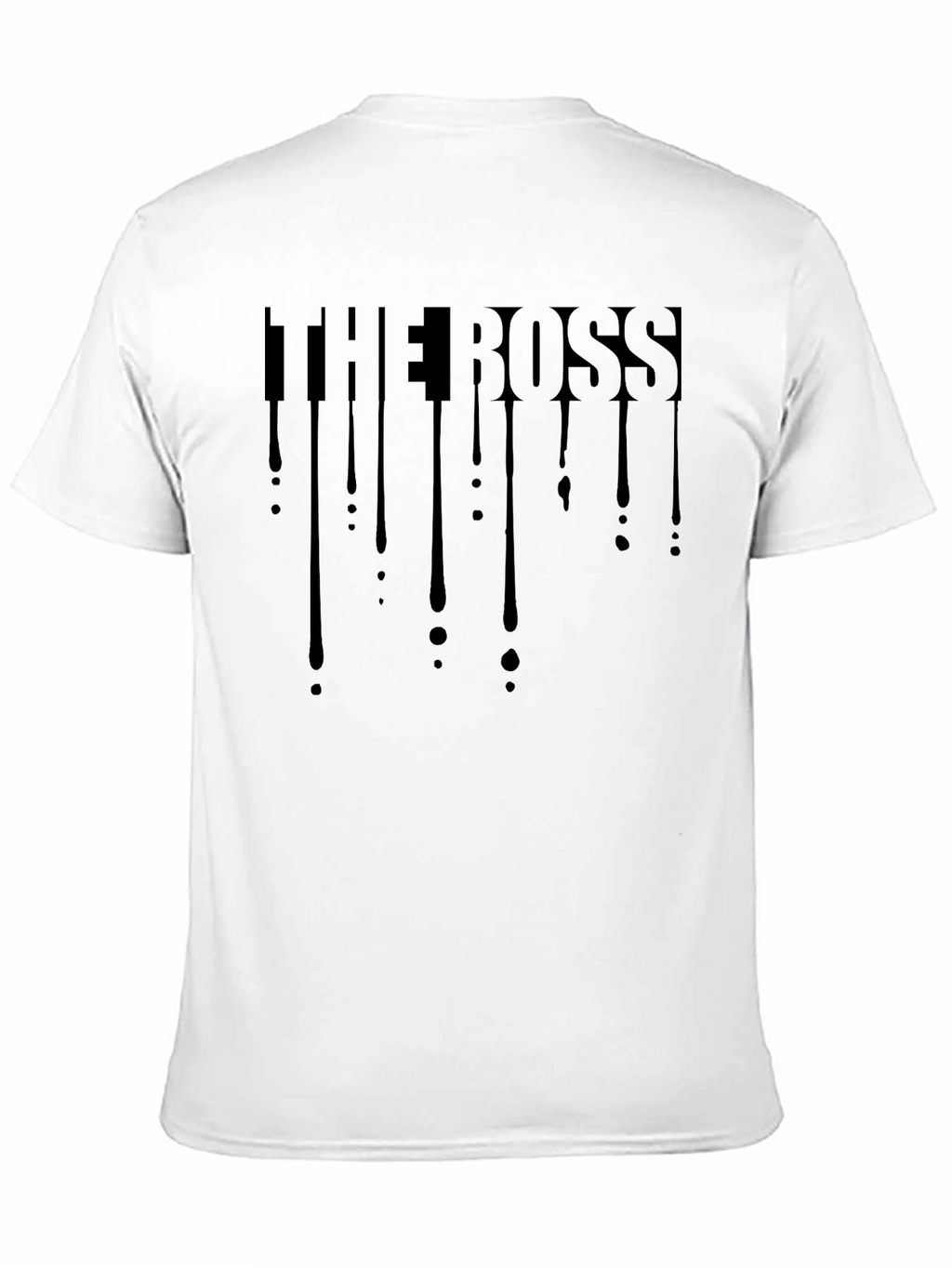 The Boss Black Graphic Tee - Mens