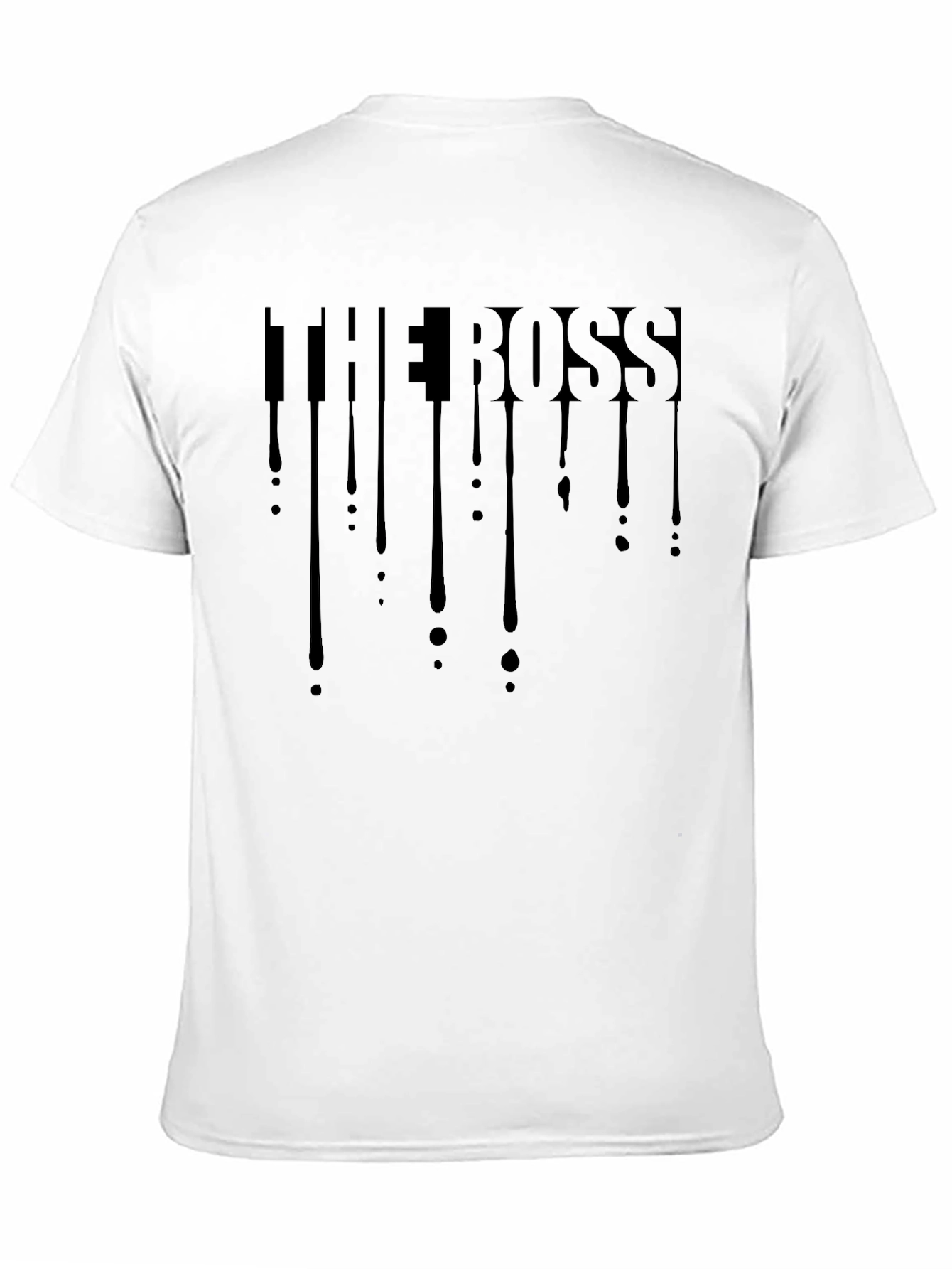 The Boss Black Graphic Tee - Mens